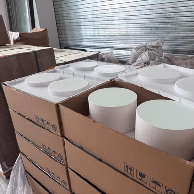 주문 Monolithic Design and Compact Space Round Cordierite SCR Catalyst for Euro VI Diesel Vehicles 228.6*165 온라인 제조