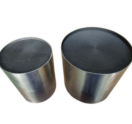 주문 Pt Pd Rh 동심윤문 163x155mm을 코팅하는 백금 금속성 촉매 기판 온라인 제조