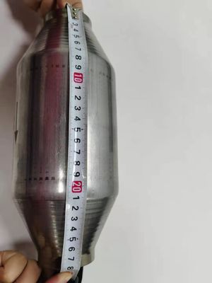 주문 200 CPSI 듀얼 베드 3선 촉매 변환기 - 차량의 CO, HC 및 NOx 배출량을 줄입니다. 온라인 제조