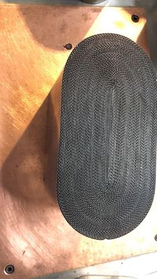 주문 생략적인 촉매 변환 장치 유로리리이 또는 레이스트랙 형상의 Pt Pd Rh 금속성 촉매 온라인 제조